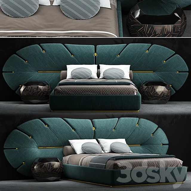 My design bed 3DModel My design bed 3DModel