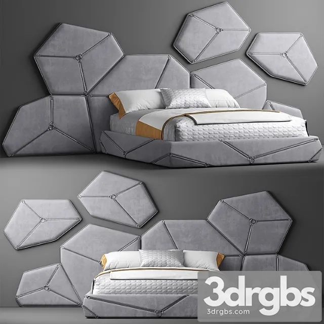 My design bed_1_2 2 3D Model Download