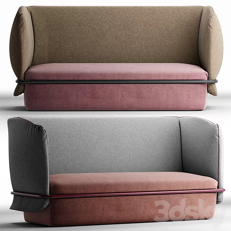My home collection Chemise sofa 3D Model My home collection Chemise sofa 3D Model