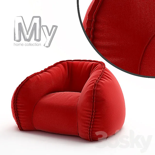 My Home Collection – Hug armchair 3DModel