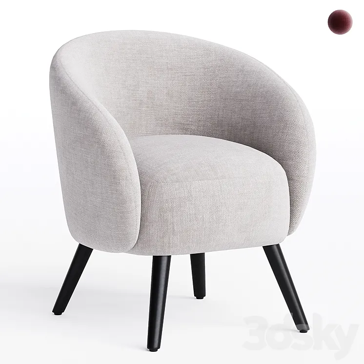 Mylo Accent Chair 3D Model Free Download Mylo Accent Chair 3D Model Free Download