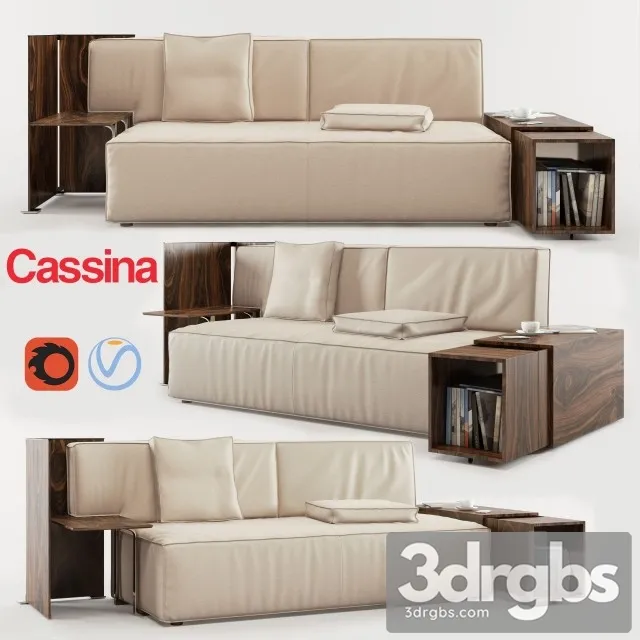 Myworld Sofa 01 3D Model Download