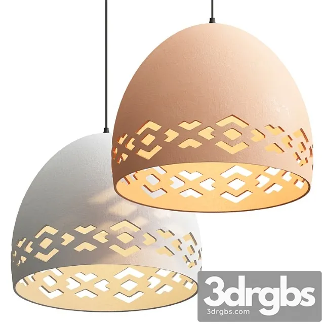 Naaya Lacey Dome Pendant 3D Model Download