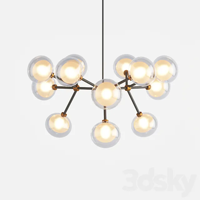 NABILA | Hanging lamp 3D Model NABILA | Hanging lamp 3D Model