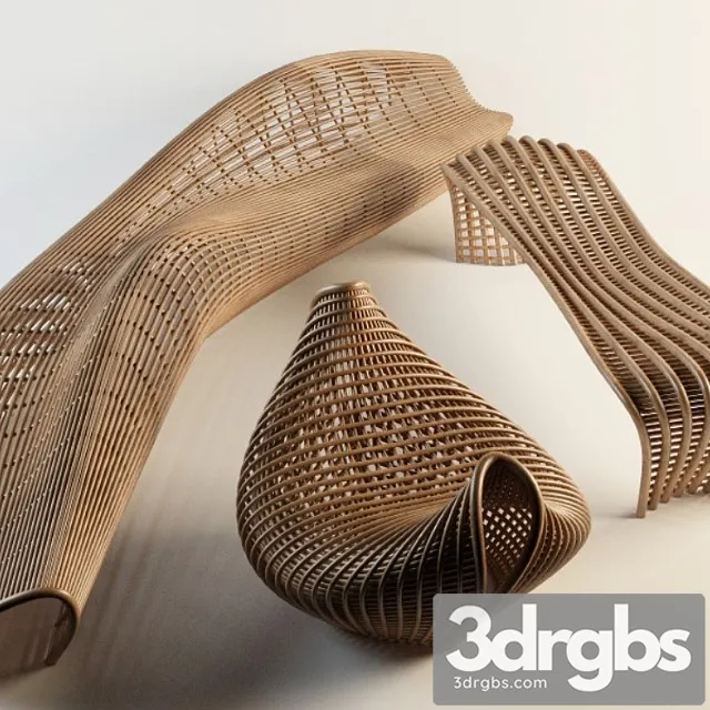 Nabor Plietienykh Skamieiek 3D Model Download