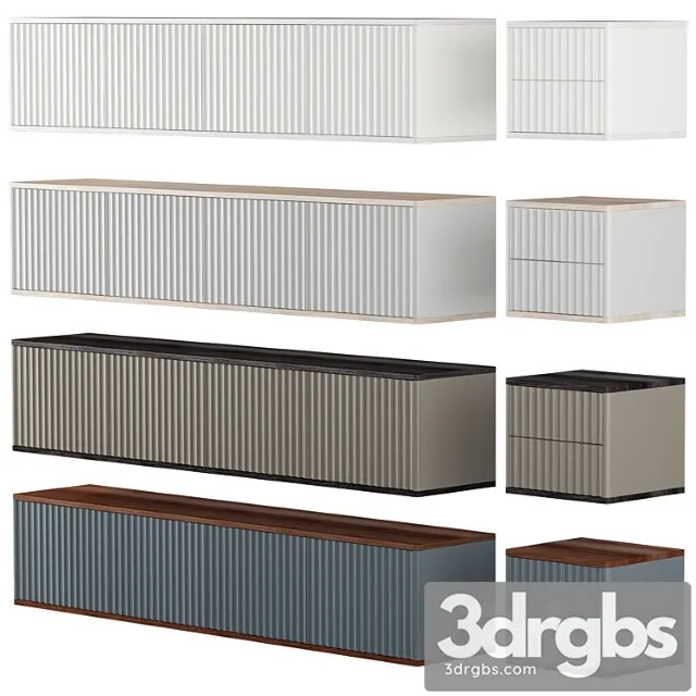 Nabor Prikrovatnykh Podvesnykh Tumb The Idea Vr 3D Model Download