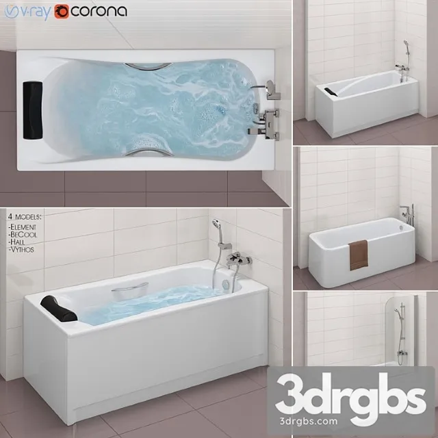 Nabor Vann Roca Set 31 Element Becool Hall Vythos 1 3D Model Download