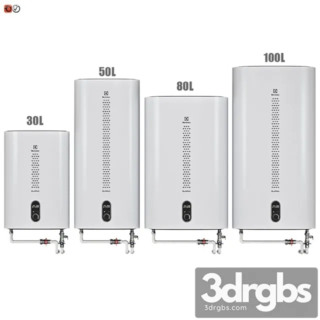 Nabor Vodonagrevatel Electrolux Ewh Royal Flash 3D Model Download