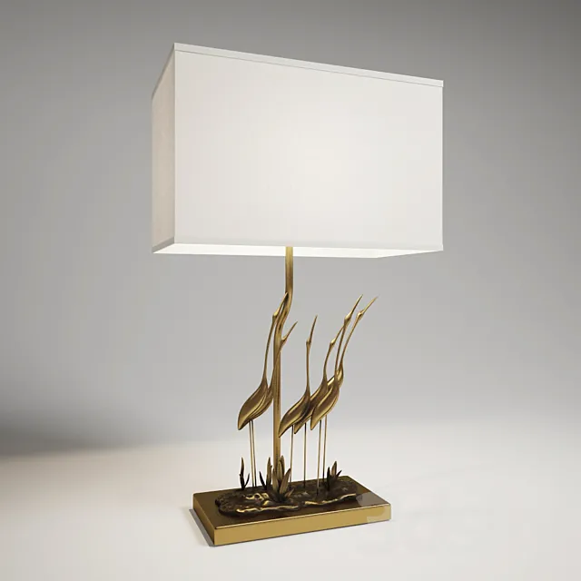 Nactolnaya lamp Gathering of Cranes Lamp 3DModel