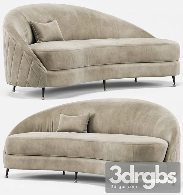 Nadine Sofa 3D Model Download