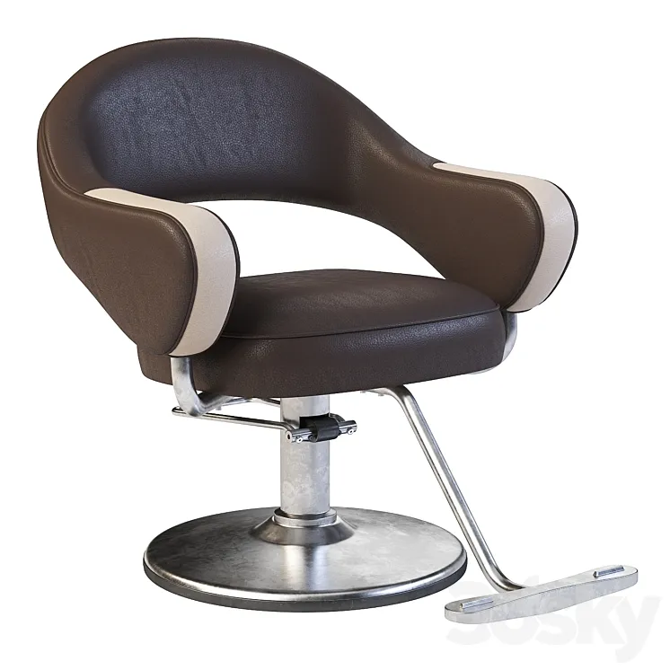 Nagi Styling Chair 3D Model Free Download