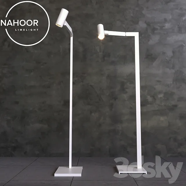 Nahoor Limelight Mahari Floor Lamp 3D Model Nahoor Limelight Mahari Floor Lamp 3D Model