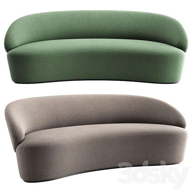 Naive Sofa 3 Seater by Emko 3DModel
