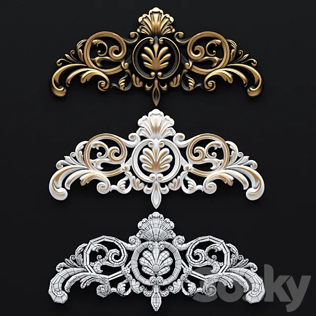 nakladka 4 3D Model nakladka 4 3D Model