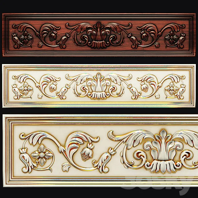 nakladka new 555 3D Model nakladka new 555 3D Model