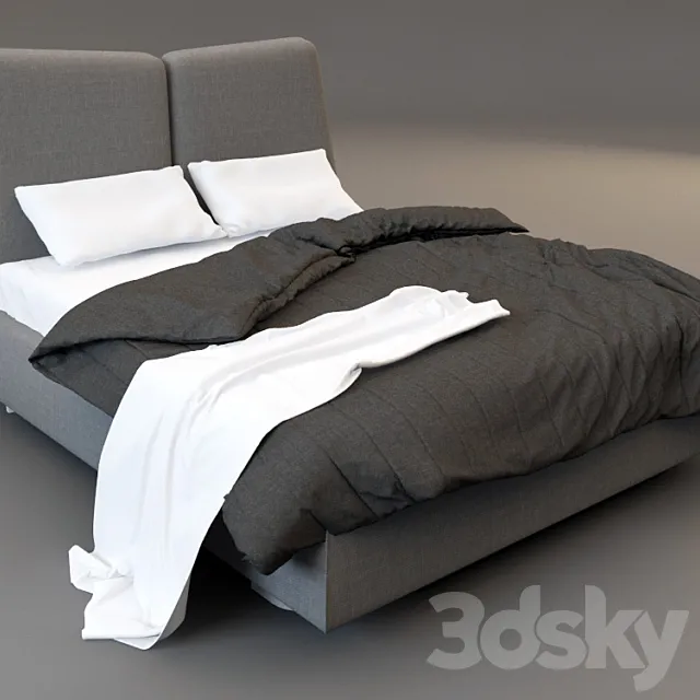 Nakts Mebeles Twins 3D Model Nakts Mebeles Twins 3D Model