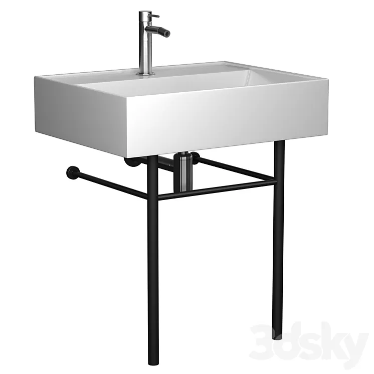 Nameeks Teorema sink and Rexa design 4 mixer 3D Model Nameeks Teorema sink and Rexa design 4 mixer 3D Model