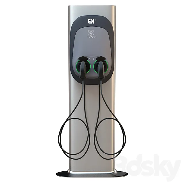 Nano Charging Wallbox 3D Model