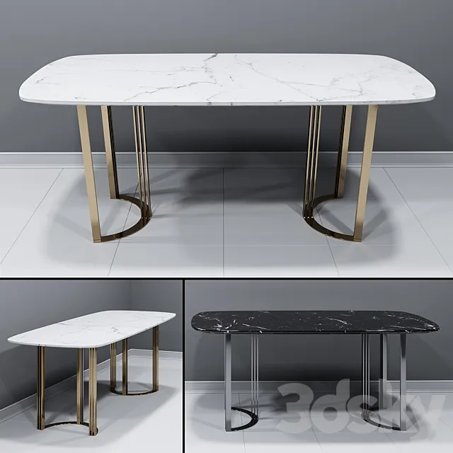 Nano White 6 8 10 Seater 3DModel