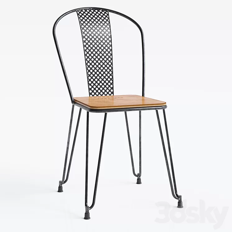 Napier Dining Chair 3D Model