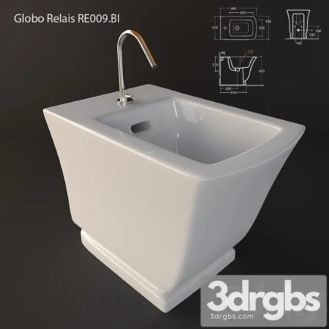 Napol Noie Bidie Globo Relais Re009 Bi 1 3D Model Download Napol Noie Bidie Globo Relais Re009 Bi 1 3D Model Download