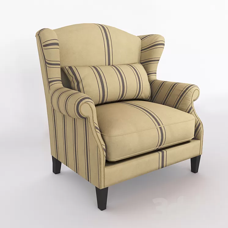 Napoleon Arm Chair 3D Model