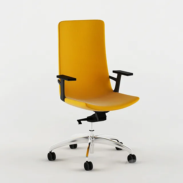 Narbutas North Cape Office Armchair 3D Model Narbutas North Cape Office Armchair 3D Model