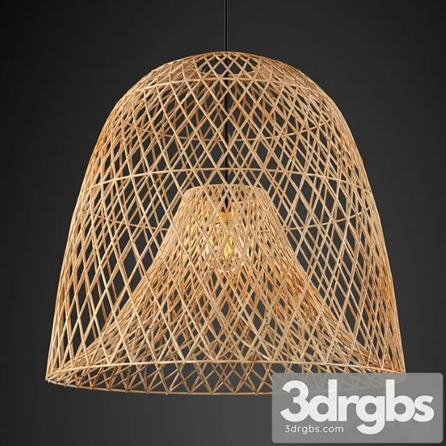 Nassa basket pendant light 3D Model Download