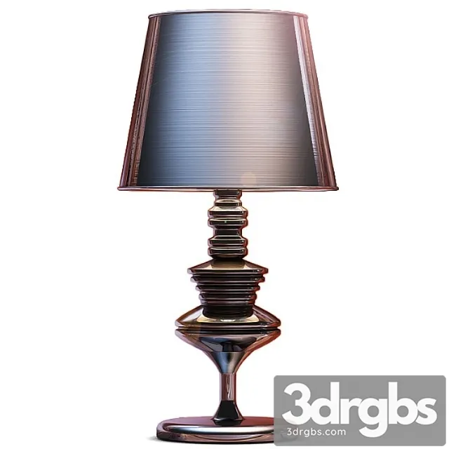 Nastol Naia Lampa Art Dieko Silver 3D Model Download Nastol Naia Lampa Art Dieko Silver 3D Model Download