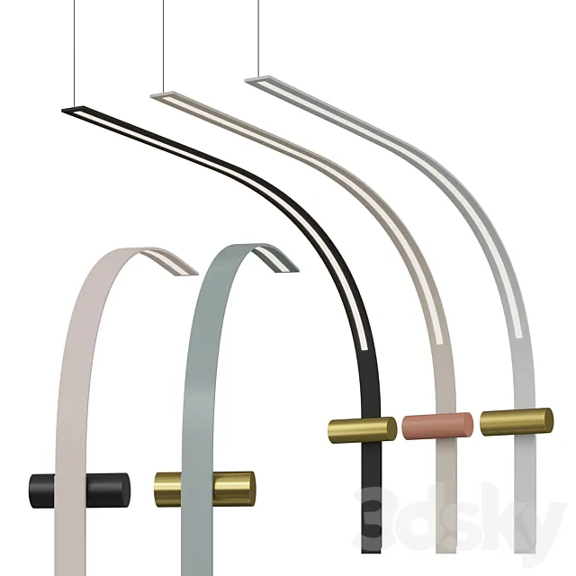 NASTRO BY TOOY | Wall Lamps 3DModel NASTRO BY TOOY | Wall Lamps 3DModel