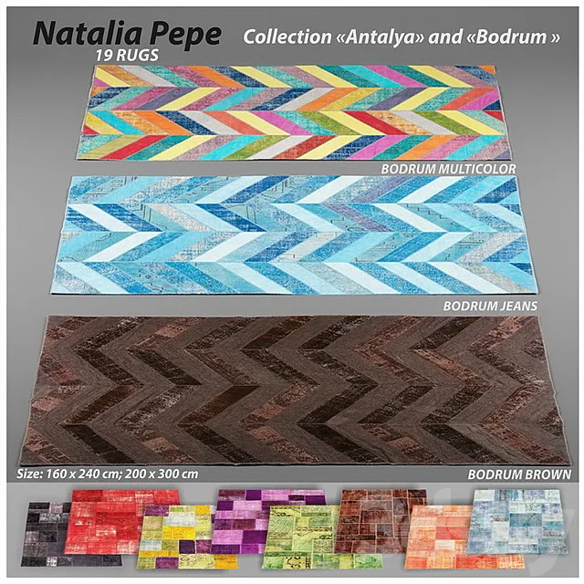 Natalia Pepe rugs 3DModel