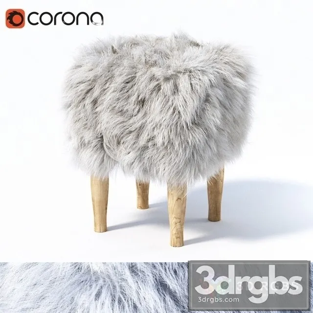 Nate Berkus Ottoman Seater 3D Model Download Nate Berkus Ottoman Seater 3D Model Download