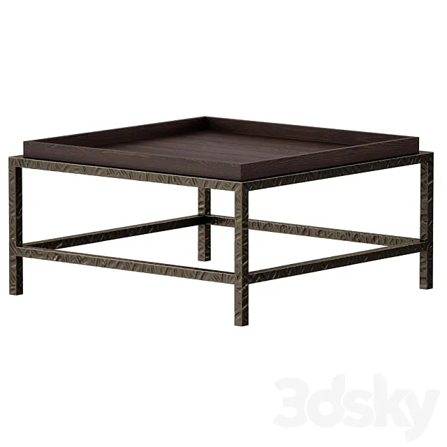 Nate Bunching Table (Crate and Barrel) 3D Model