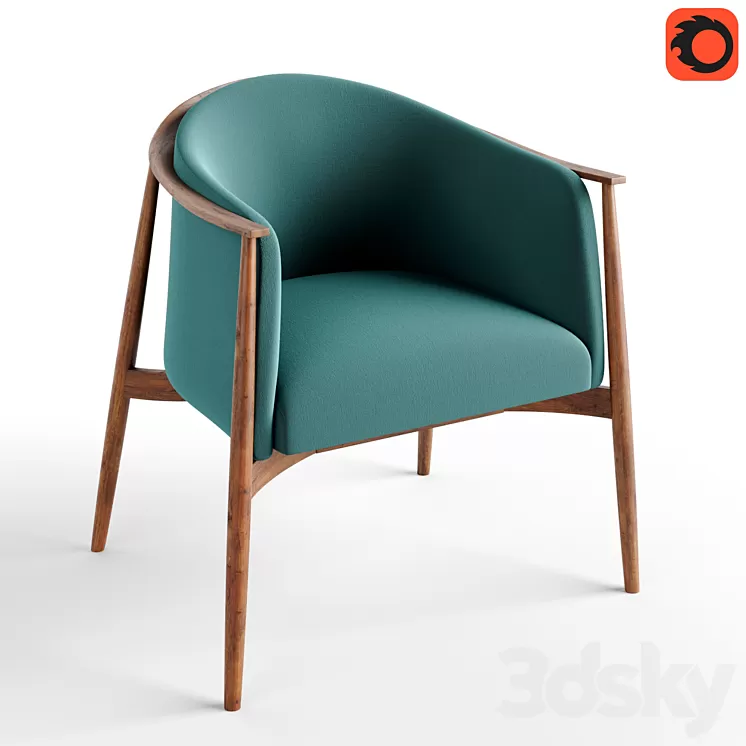 Natevo Tekton Chair 3D Model Natevo Tekton Chair 3D Model