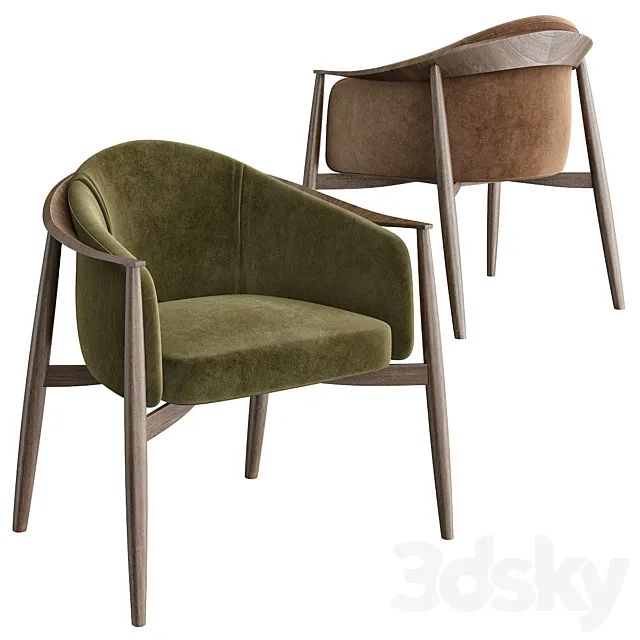 Natevo TEKTON Easy chair 3DModel