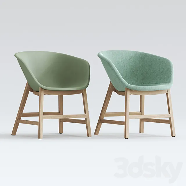 Nathan Rhodes Design Norr Lounge Chair 3DModel Nathan Rhodes Design Norr Lounge Chair 3DModel