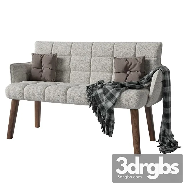 Natisa Jasmine Sofa 3D Model Download