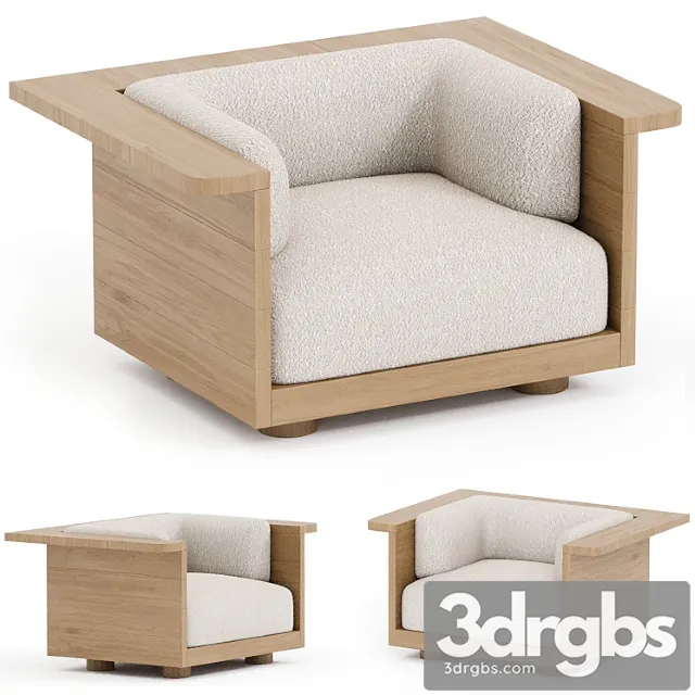 Nativ armchair by emmanuelle simon