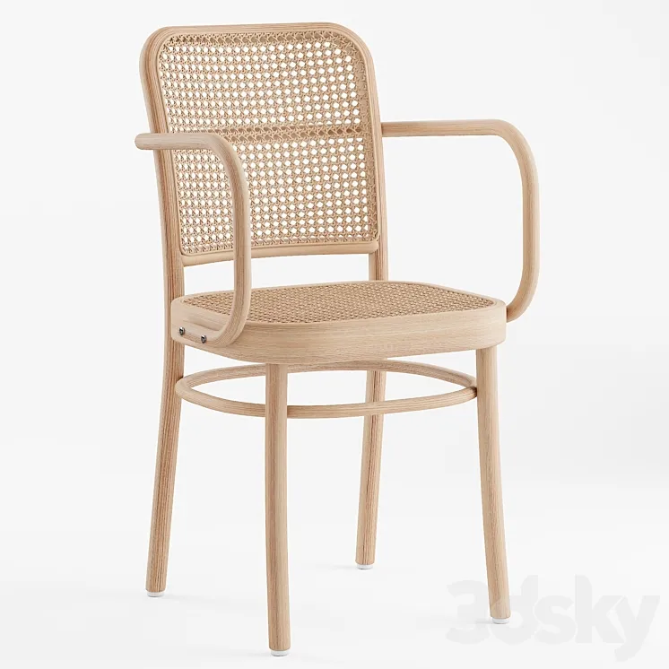 Natural beech armchair 3D Model Free Download Natural beech armchair 3D Model Free Download