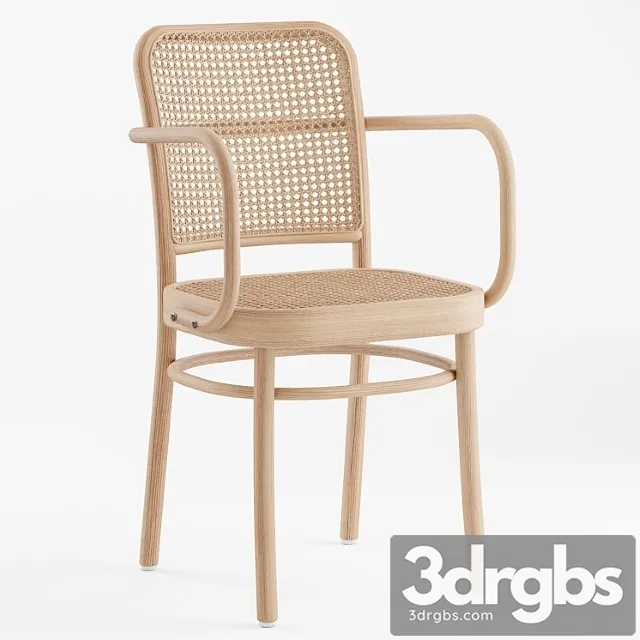 Natural beech armchair