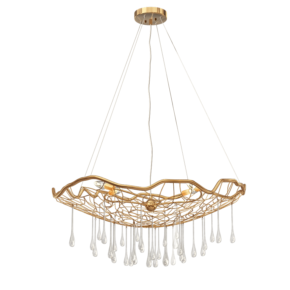 Natural concepts – Pendant lamp QN-LAGUNA-4P 3D Model
