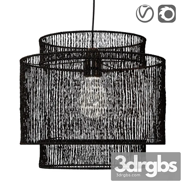 Natural hemp lamp, yaku Natural hemp lamp, yaku