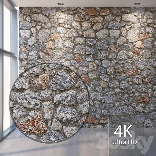 Natural stone 751 3D Model