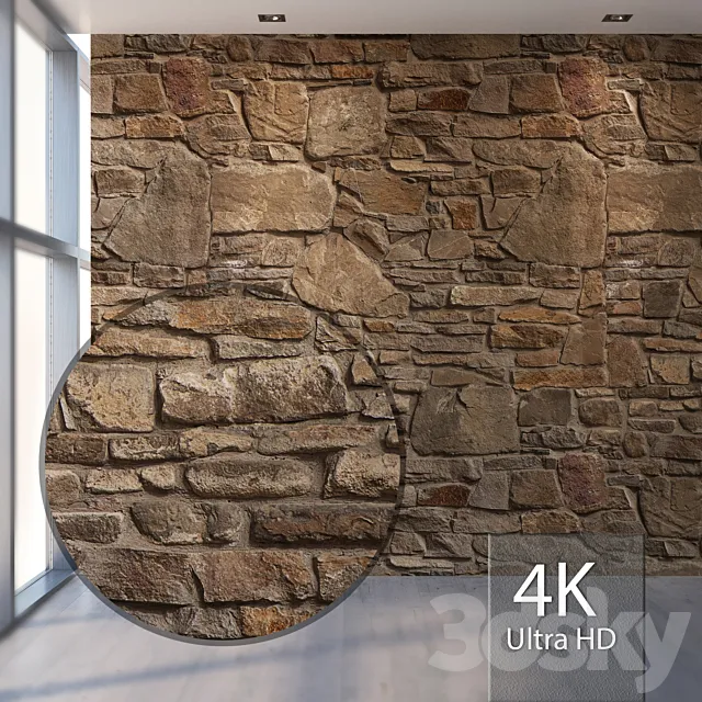 Natural stone 860 3D Model