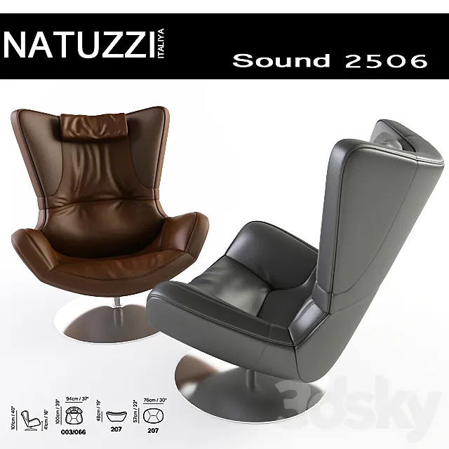 Natuxxi Sound Arm Chair 3DModel