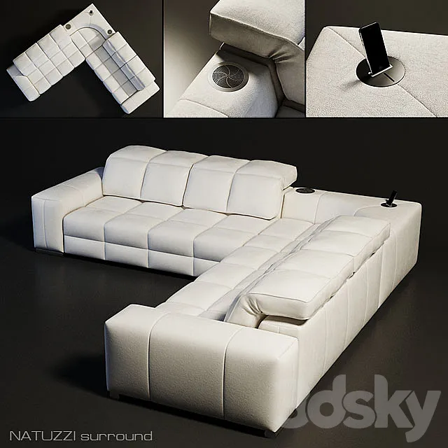 Natuzzi _ Surround 3DModel