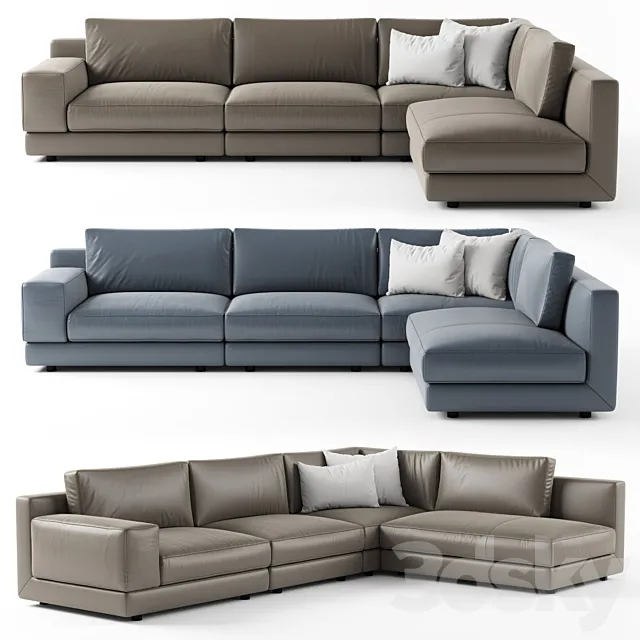 NATUZZI Agora sofa 3DModel