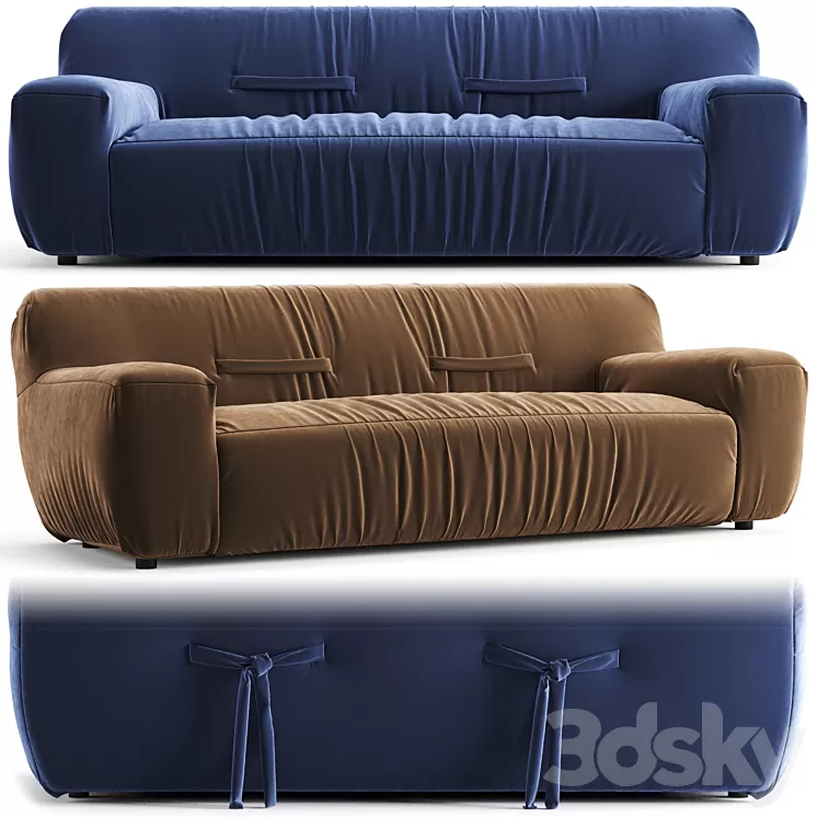 Natuzzi Argo Sofa 3D Model