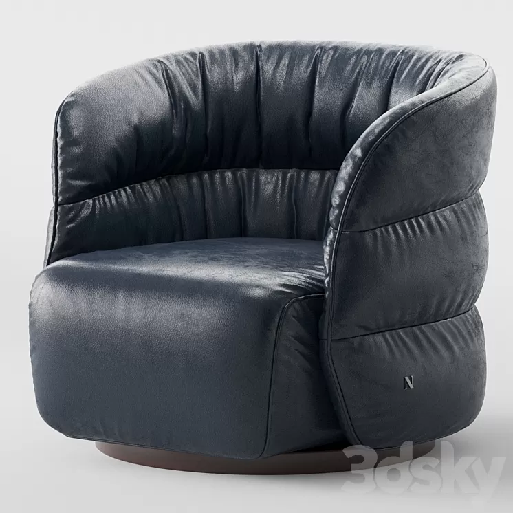 NATUZZI COUTURE Leather 3D Model