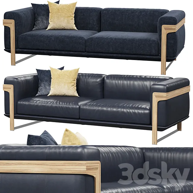 Natuzzi Dalton sofa 3DModel